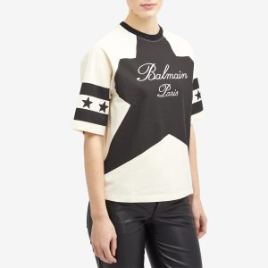 Balmain Signature Stars Bulky T-Shirt