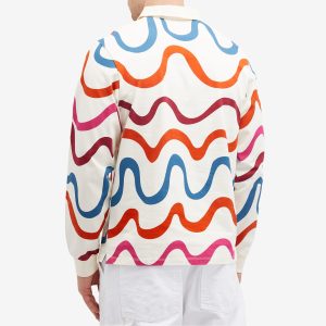 By Parra Colored Soundwave Rugby Shirt