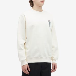 Drôle de Monsieur Vase Logo Crew Sweatshirt