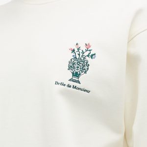 Drôle de Monsieur Vase Logo Crew Sweatshirt