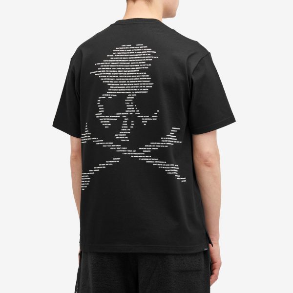 MASTERMIND WORLD Message Skull Logo T-Shirt