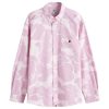 A Bathing Ape Solid Camo Button Down Shirt