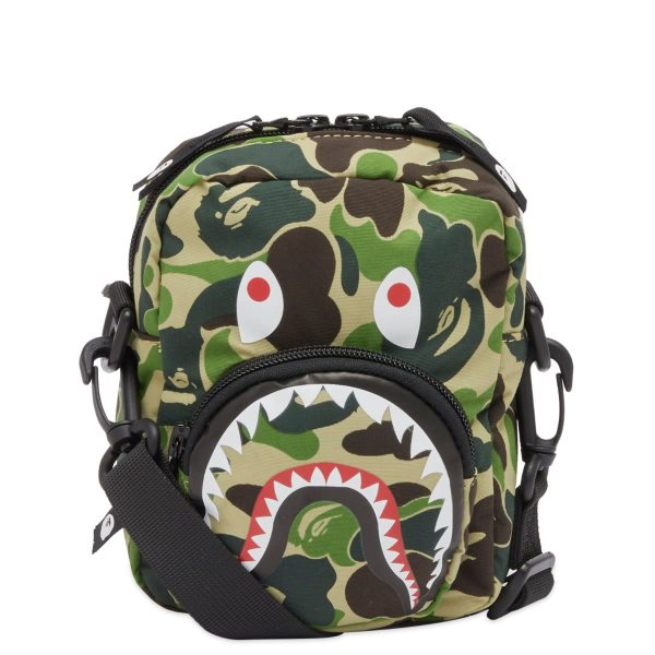 A Bathing Ape ABC Camo Shark Shoulder Bag