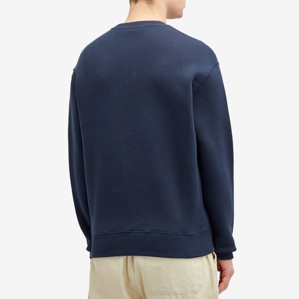 Maison Kitsune Outdoor Profile Fox Comfort Crew Sweatshirt