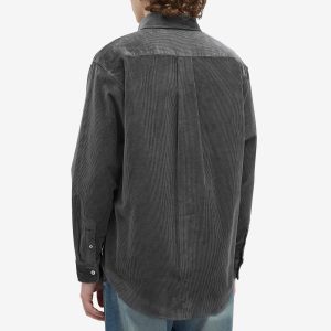 Drôle de Monsieur Logo Corduroy Shirt