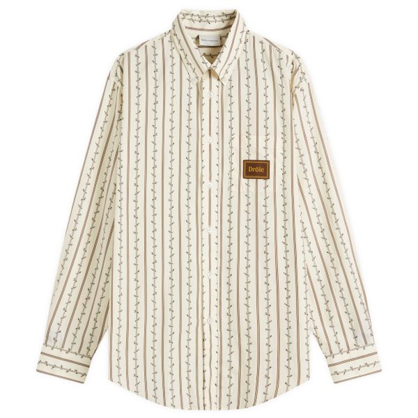 Drôle de Monsieur Braided Flower Shirt