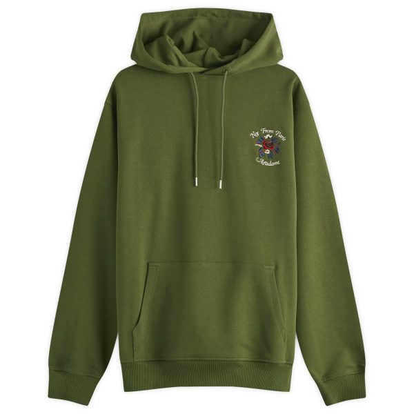 Drôle de Monsieur Flowers Slogan Hoodie