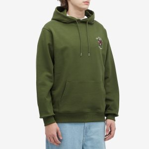 Drôle de Monsieur Flowers Slogan Hoodie