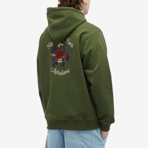 Drôle de Monsieur Flowers Slogan Hoodie