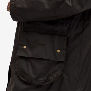 Barbour x Alexa Chung Hooded Wax Jacket