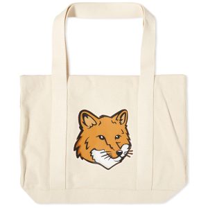 Maison Kitsune Fox Head Tote Bag