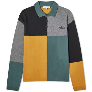 Maison Kitsune Colour Block Regular Polo