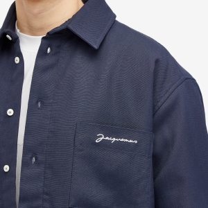 Jacquemus Boulanger Quilted Shirt Jacket