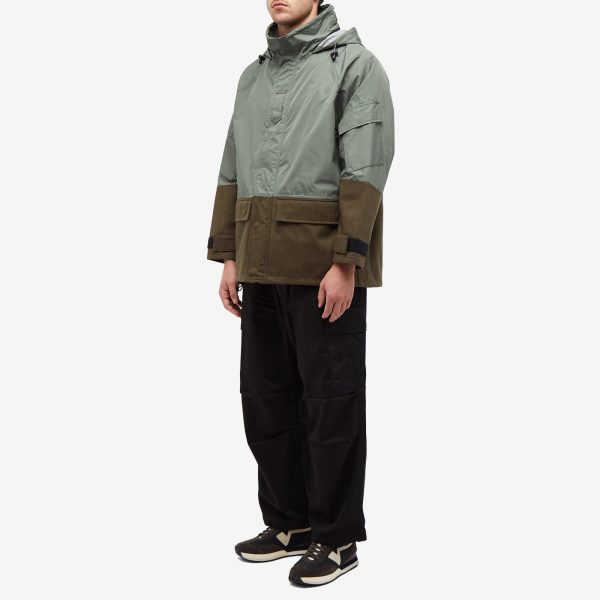 Comme Des Garçons Homme Taffeta Wool 3 Layer Jacket