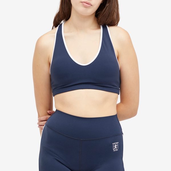 Sporty & Rich Runner Box V-Neck Sports Bra