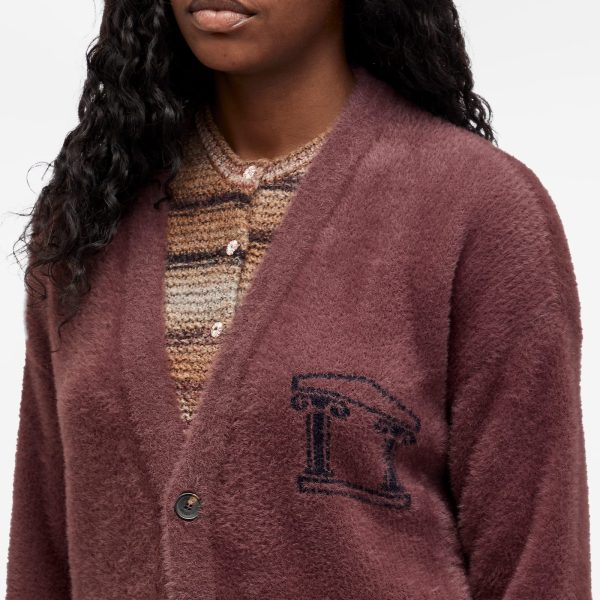 Aries Oversized Chenille Knit Cardigan