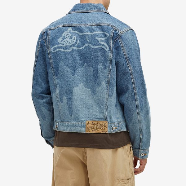 ICECREAM Drip Denim Trucker Jacket