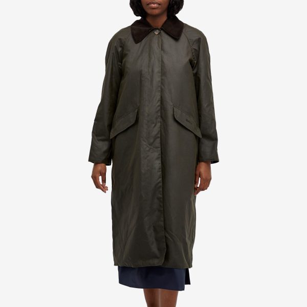 Barbour x Alexa Chung Dorothy Long Wax Jacket