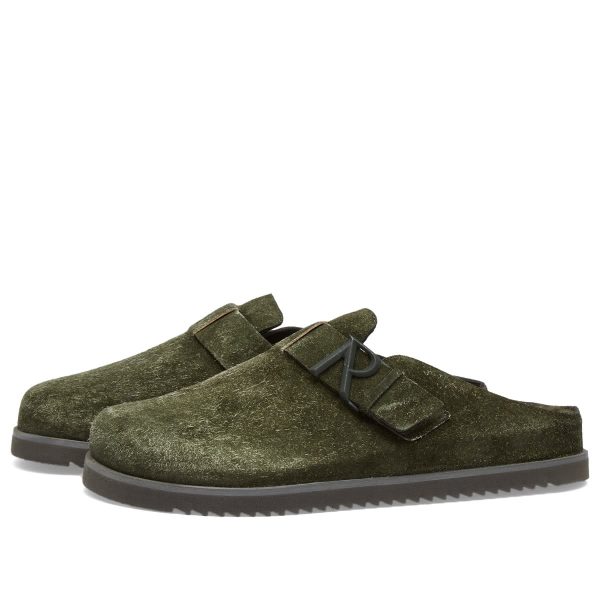 Represent Initial Mule - Fleck Hairy Suede