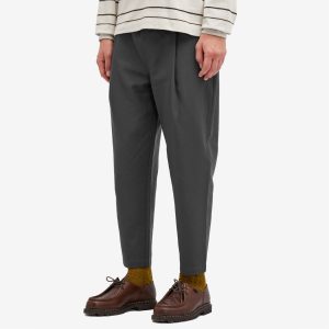 Drôle de Monsieur Cropped Pleated Trousers