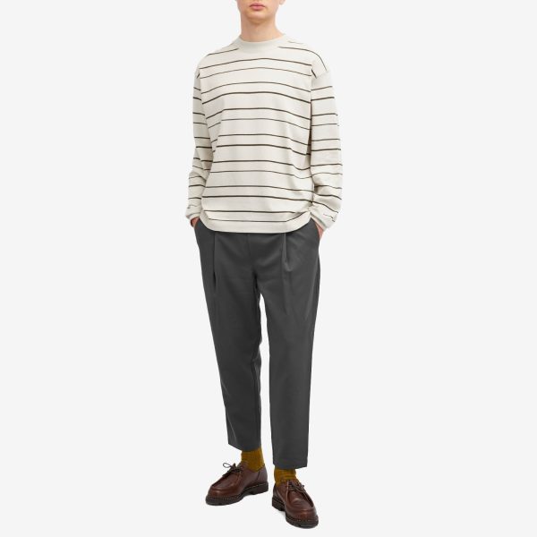 Drôle de Monsieur Cropped Pleated Trousers