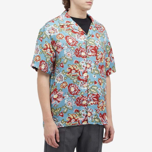 Drôle de Monsieur Peony Print Vacation Shirt