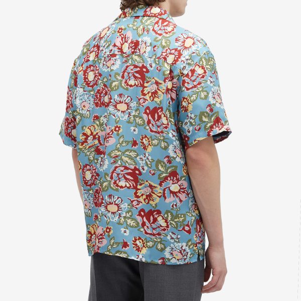 Drôle de Monsieur Peony Print Vacation Shirt