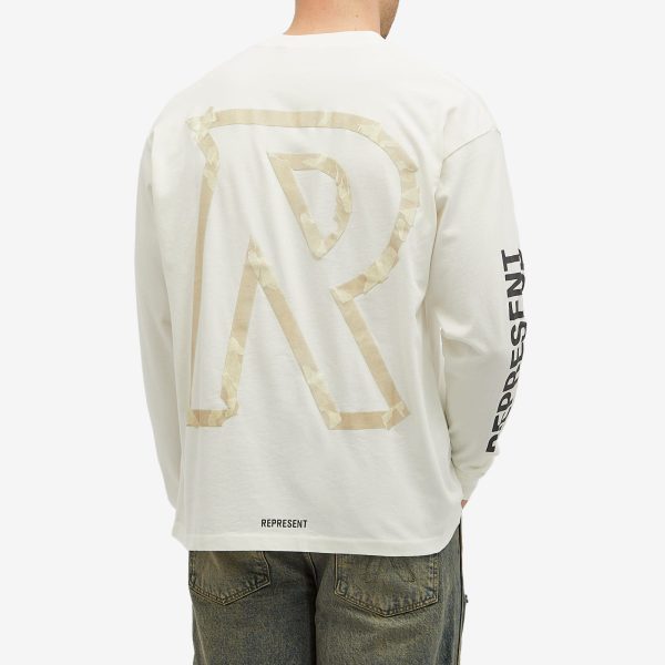 Represent Masking Tape Initial Ls T-Shirt