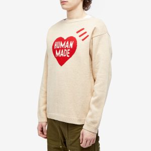 Human Made Heart Knit Sweater