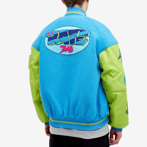 Members of the Rage Oversized Varsity Jacket