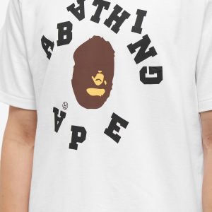 A Bathing Ape Broken College T-Shirt