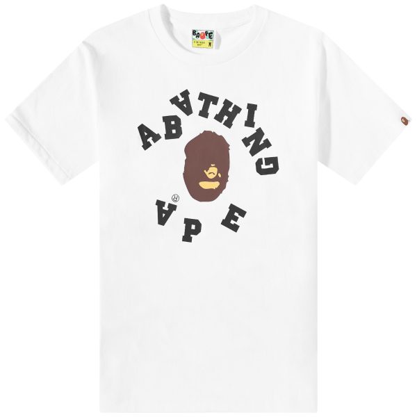 A Bathing Ape Broken College T-Shirt