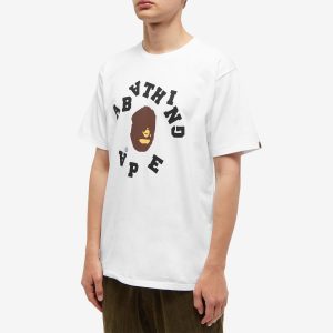 A Bathing Ape Broken College T-Shirt