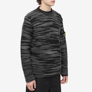 Stone Island Reverse Seam Marl Crew Knit