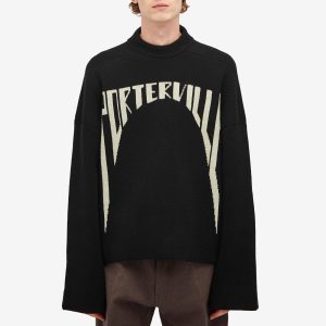 Rick Owens Porterville Wool Jumbo Sweatshirt