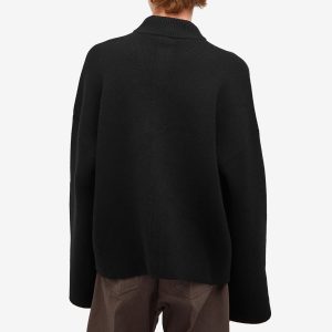 Rick Owens Porterville Wool Jumbo Sweatshirt