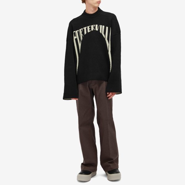 Rick Owens Porterville Wool Jumbo Sweatshirt