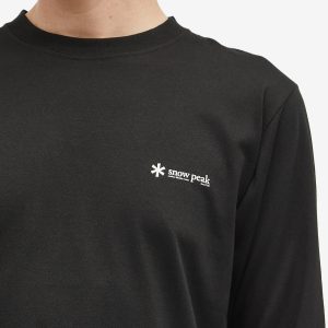 Snow Peak One point Logo Long Sleeve T-Shirt