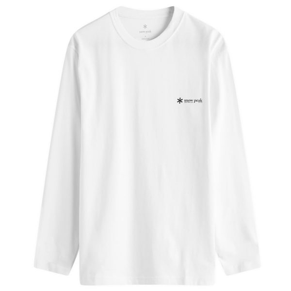 Snow Peak One point Logo Long Sleeve T-Shirt