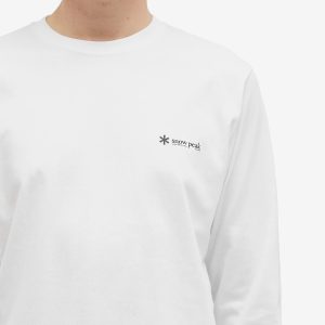 Snow Peak One point Logo Long Sleeve T-Shirt