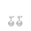 Anni Lu Drop of Silver Earrings