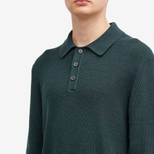 Corridor Long Sleeve Slouchy Polo Shirt