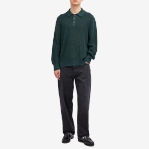 Corridor Long Sleeve Slouchy Polo Shirt