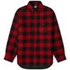 VETEMENTS Flannel Shirt Jacket