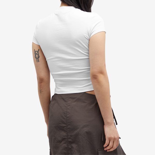 Daily Paper Glow Cropped Short Sleeve T-Shirt