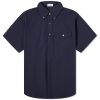 Engineered Garments Popover Button Down Short Sleeve Shirt