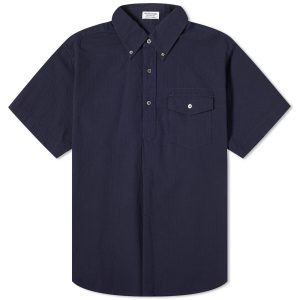 Engineered Garments Popover Button Down Short Sleeve Shirt