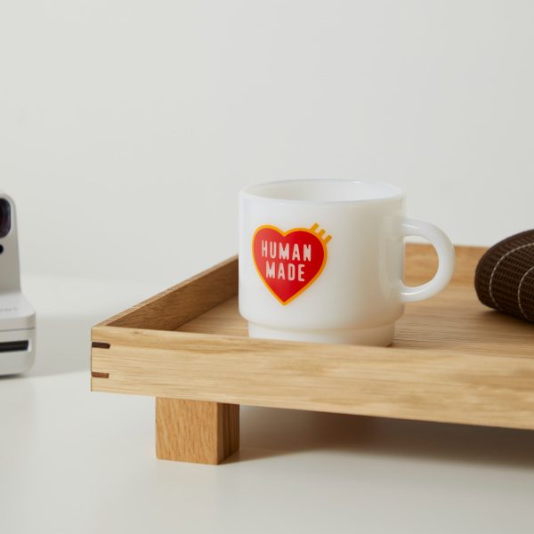 Human Made Heart Glass Mug