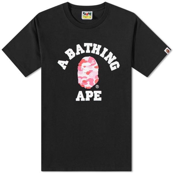 A Bathing Ape ABC Camo College T-Shirt