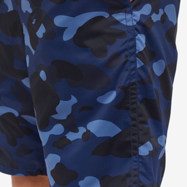 A Bathing Ape Colour Camo Shark Reversible Shorts